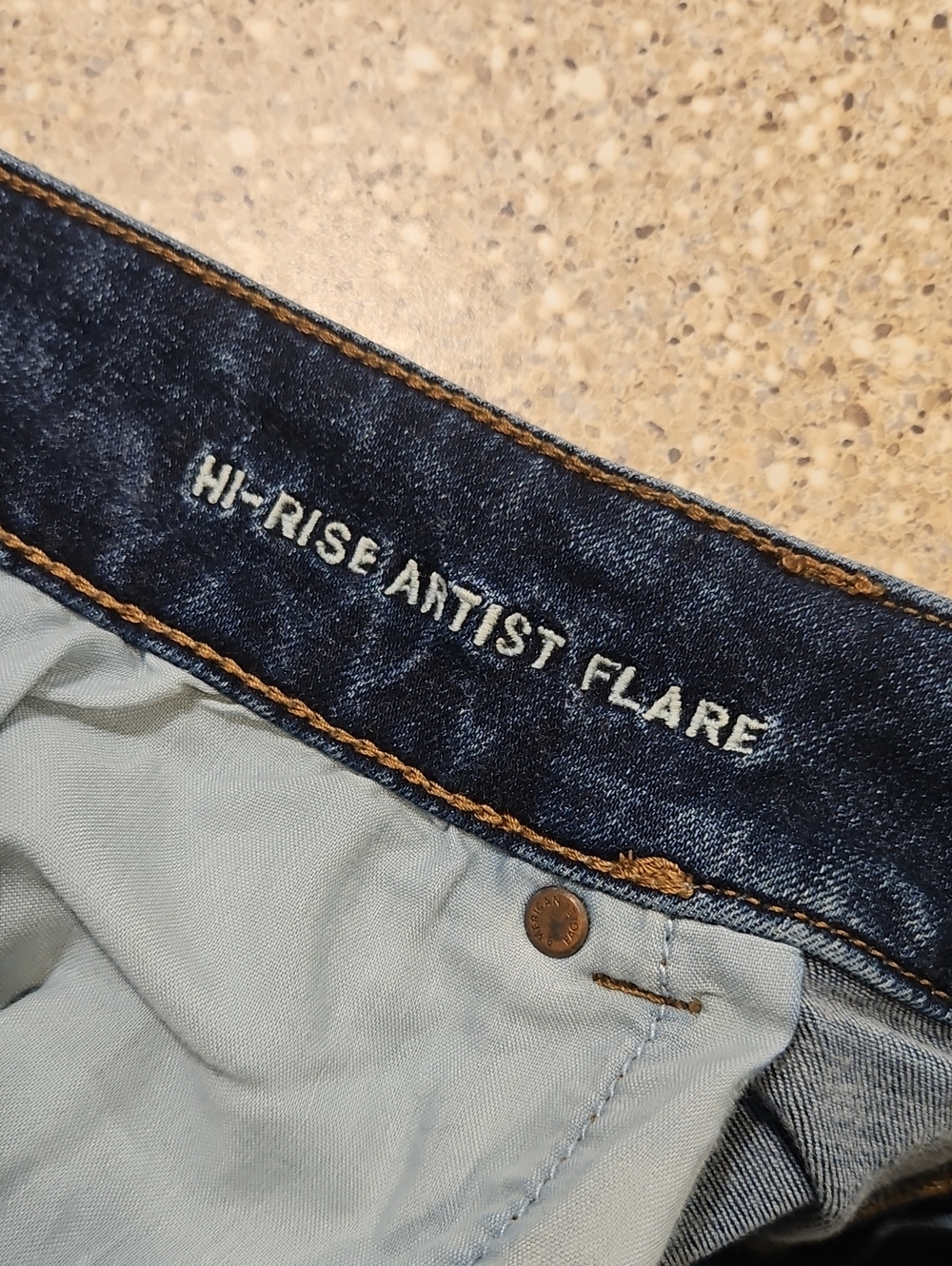 2 PAIRS - Sonoma Blue Denim Jeans with Contrast Stitching And American Eagle - Picture 14 of 14